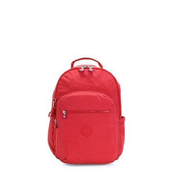 Kipling Seoul Small Classic Tablet Backpacks Red Rouge | AU 1861OK